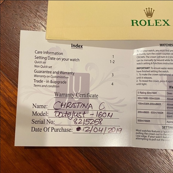 Rolex Diamond Justdate 36mm 8.75ct - Picture 4 of 8